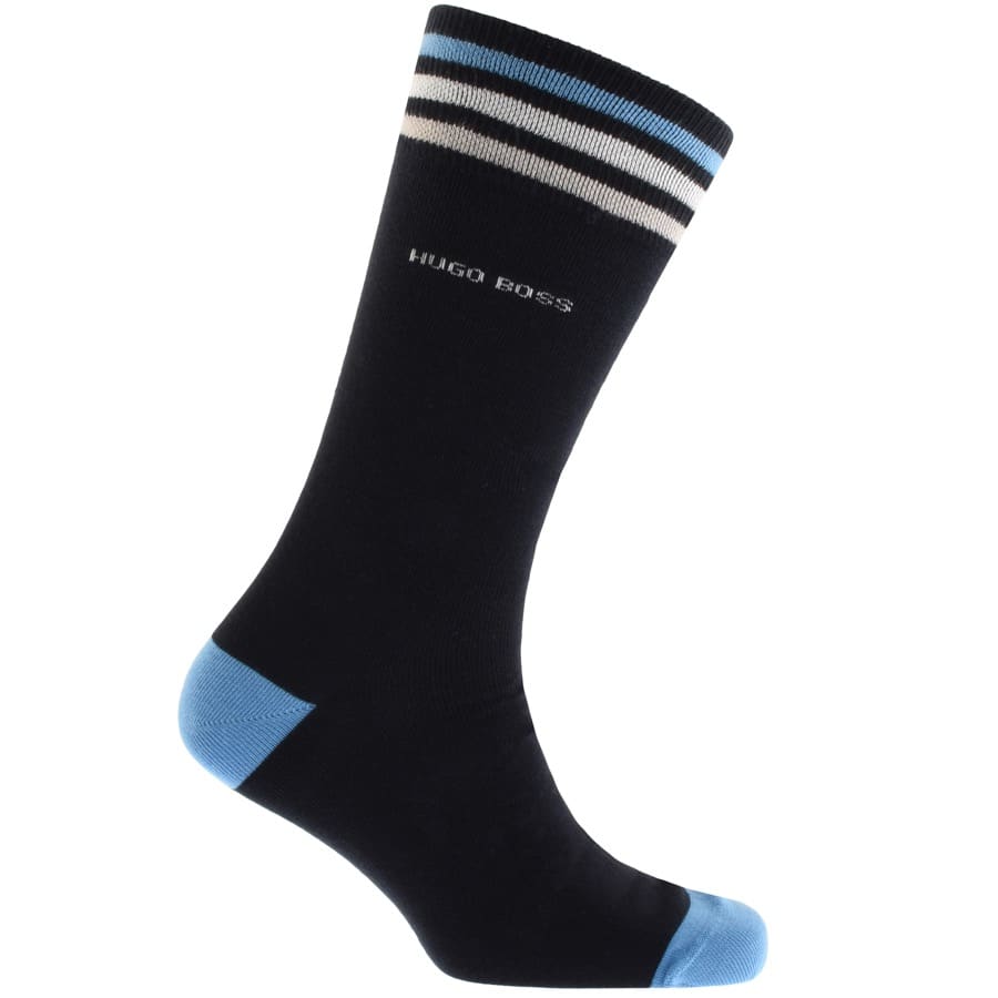 Alternative Image for ProductBOSS Two Pack Socks Navy2